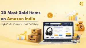 Read more about the article 25 Most Sold Items on Amazon India 2026: Why Dropshippers Should Know
