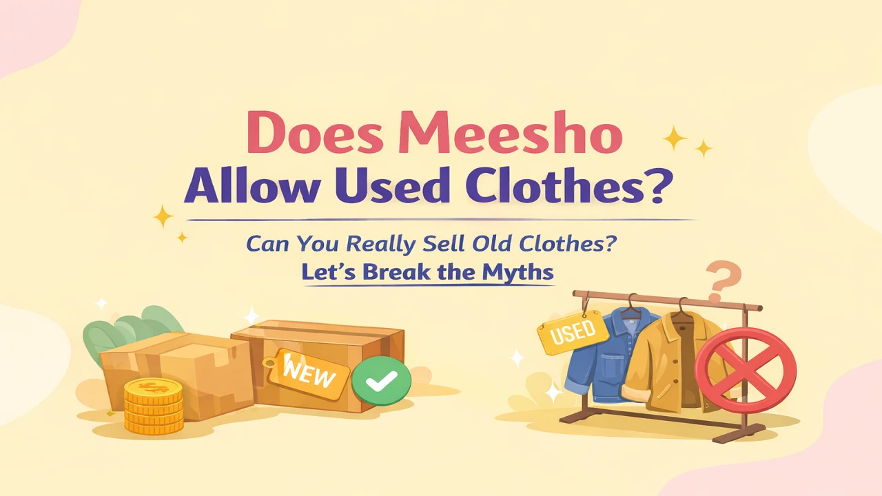 Read more about the article Does Meesho Sell Used Clothes? Truth Every Seller Must Know (2026)